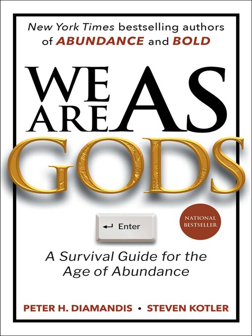 Cover image for We Are as Gods